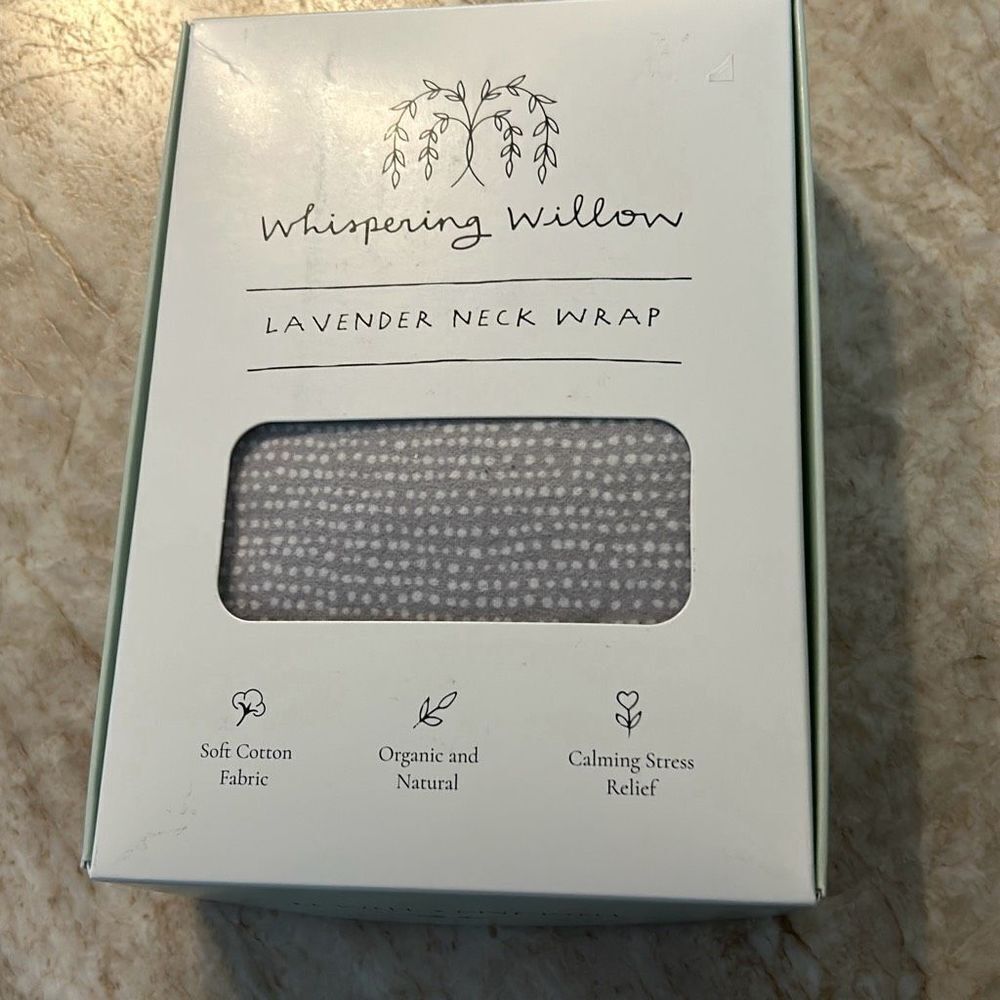 Whispering Willow Lavender Neck Wrap